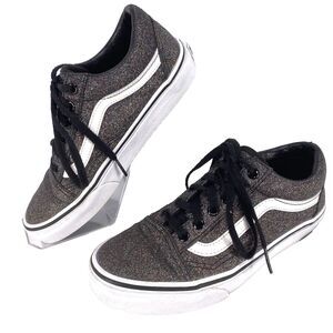 Vans Shoes Womens Size 6.5 Mens 5.0 Off the Wall Sneakers Sparkle Unisex 721278
